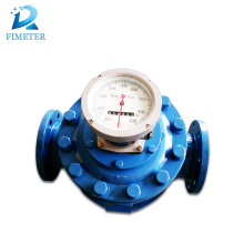 mechanical type dn50 turbine roots water flow meter